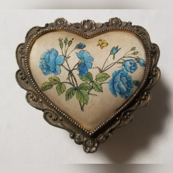 Other - Vintage Heart Shaped Music/Trinket Box